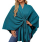 Shawl Wraps Soft Open Front Poncho Sweater