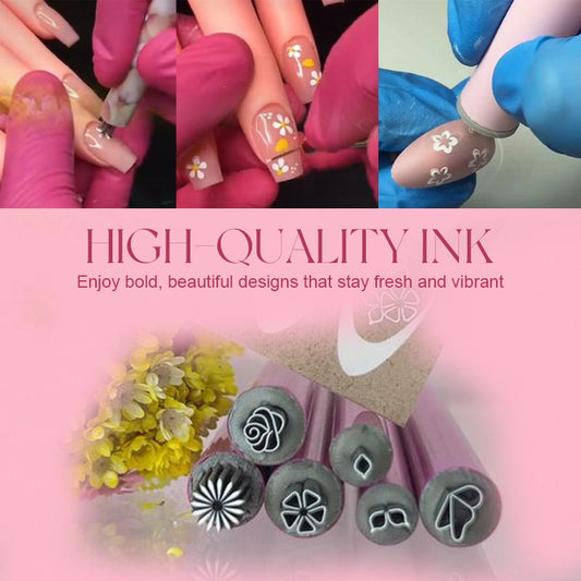 ❣️Nail Art Stamp Pen（Easy to use even for beginners）