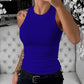 Summer Solid Color Slim Fit Vest