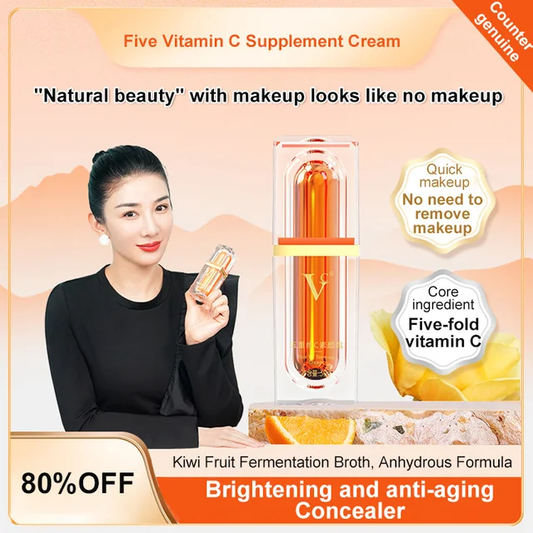 Five vitamin C natural makeup cream