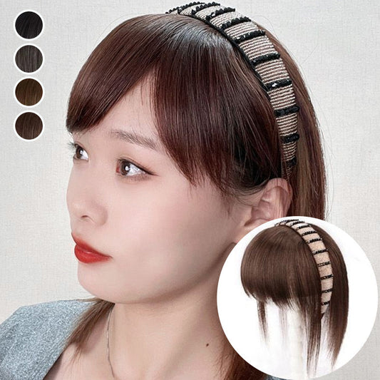 🔥2024 HOT SALE 49% OFF🔥Synthetic Hair Fringe with Hair Band