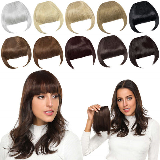 BUY 2 GET 1 FREE(ADD 3 TO CART)🔥Seamless 3D Clip-In Bangs Hair Extensions🔥