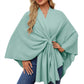 Shawl Wraps Soft Open Front Poncho Sweater