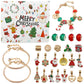 🎅Christmas Presale 49% off🎁24 Day Christmas Countdown Calendar-DIY Bracelet Kit