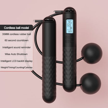 😍"Unbeatable Deals Await on Black Friday!💕Skipping Rope with Counter (Gravity Ball with/without Rope)