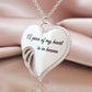 🎉Angel Wing Heart Love Diamond Letter Pendant Necklace