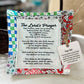 BUY 2 GET 1 FREE(add 3 to cart)🎅🎅Prayer Quilt with cross inside