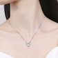 For Granddaughter/Daughter 🧡-Always Keep Me in Your Heart for You are Always in Mine Two hearts Infinity Necklace