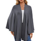 Shawl Wraps Soft Open Front Poncho Sweater