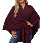 Shawl Wraps Soft Open Front Poncho Sweater