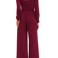 Women's plus size jumpsuit jumpsuit