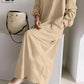 V Neck Drawstring Hooded Dress