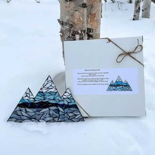 ✨ -Mountain Range Glass Mosaic DIY Kit