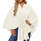 Shawl Wraps Soft Open Front Poncho Sweater