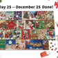 🔥Christmas Advent Calendar Jigsaw Puzzle 1000pcs🧩🎁