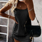 Fashion Sleeveless Lace-up Cotton Blend Dress