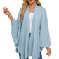 Shawl Wraps Soft Open Front Poncho Sweater