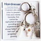 🎁LAST DAY 49% OFF💕Hairstylist Gift Keychain