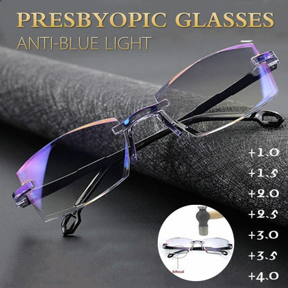 BUY 1 GET 1 FREE(add 2 to cart)🔥New Sapphire high hardness anti-blue Dual-Use Reading Glasses✨