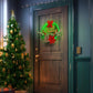 🎅Christmas gift:🎁 Christmas Luminous Garland Door Hanging