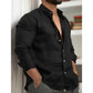 Men's Cotton Linen Solid Color Shirt（🔥Limited Time Offer）FREE SHIPPING