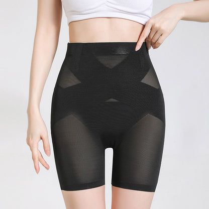 Summer Breathable Mesh Boyshorts Panties for Waist Shaping